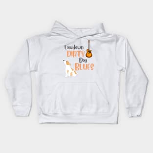 Lowdown Dirty Dog Blues Kids Hoodie